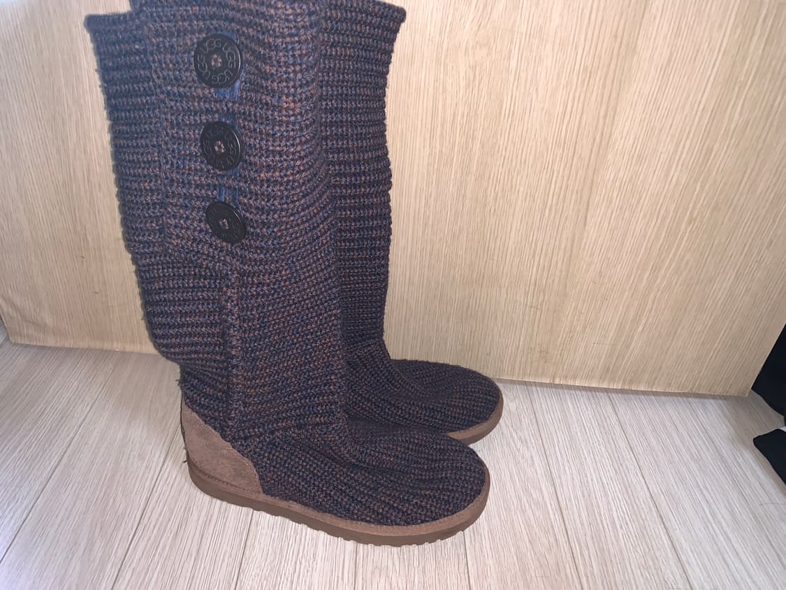 Ugg knit boots puple&red 상품이미지2