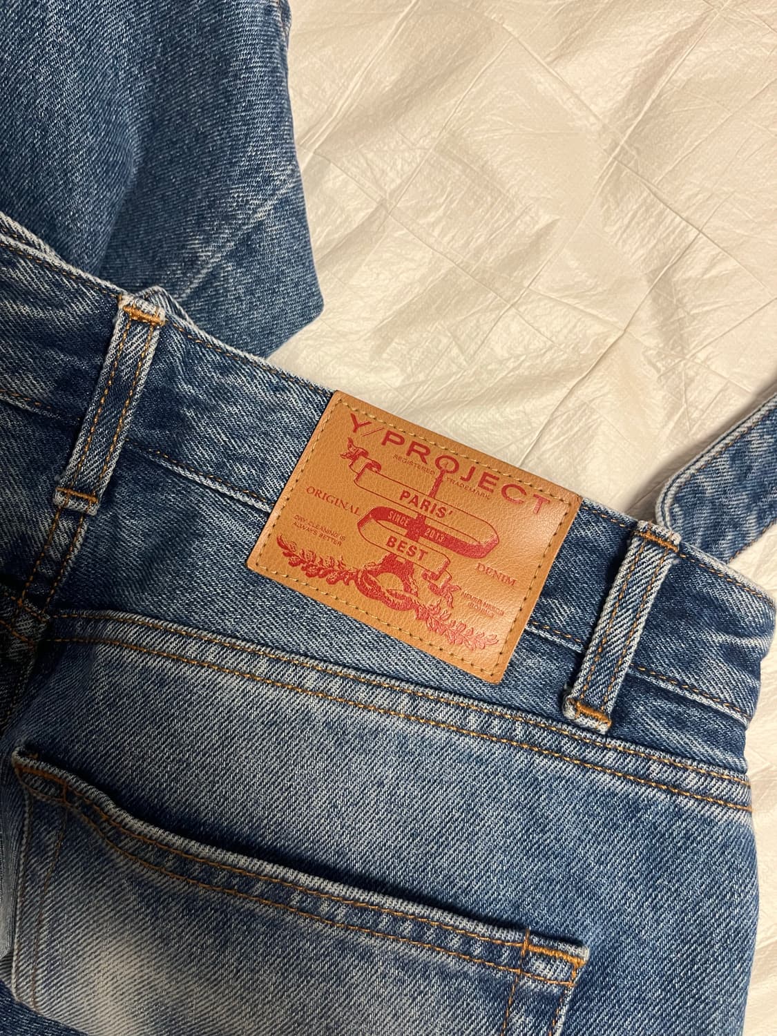 30 와이프로젝트 더블 웨이스트 진 상품이미지5