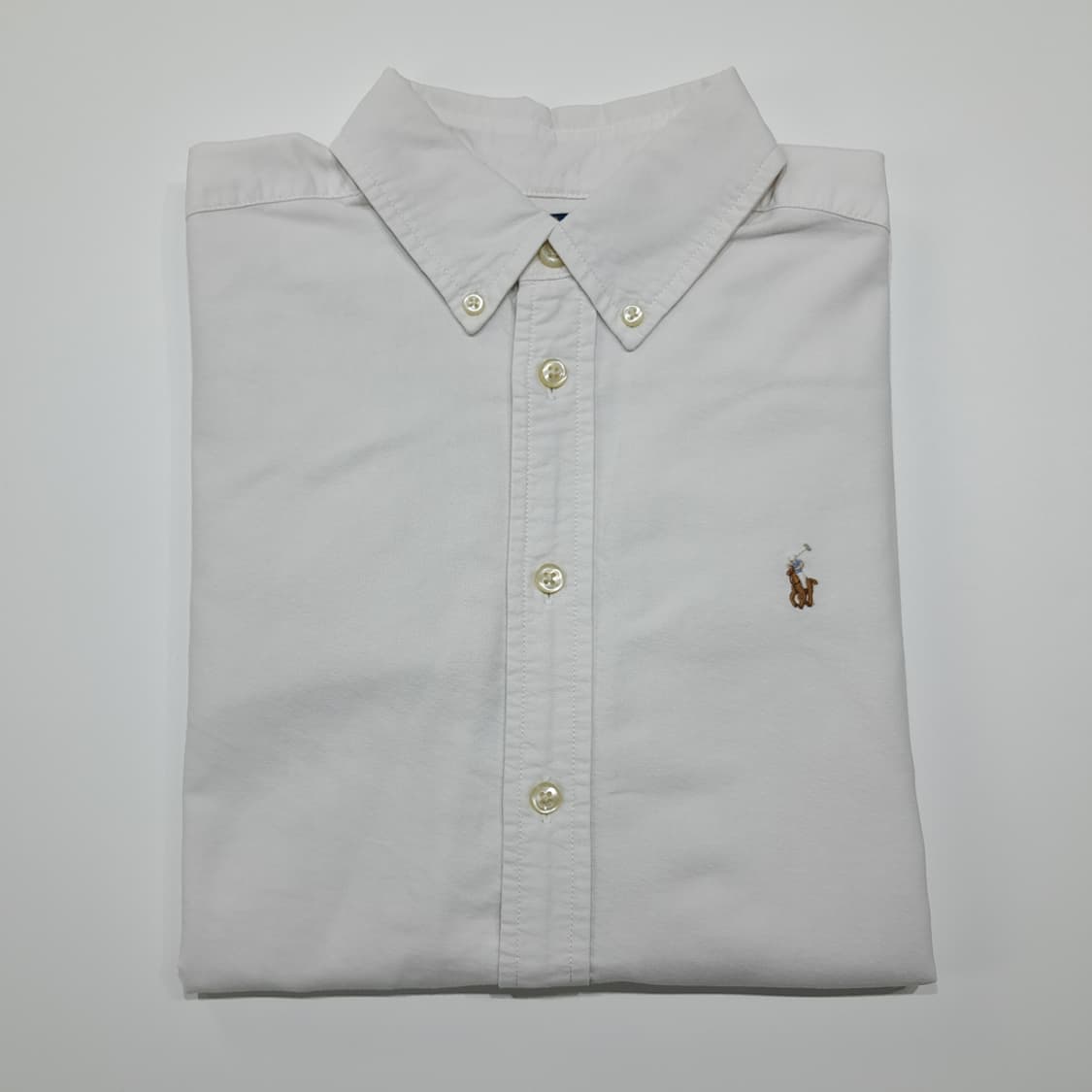 CK099 L 폴로 멀티포니 버튼다운 화이트 셔츠 남방 상품이미지7