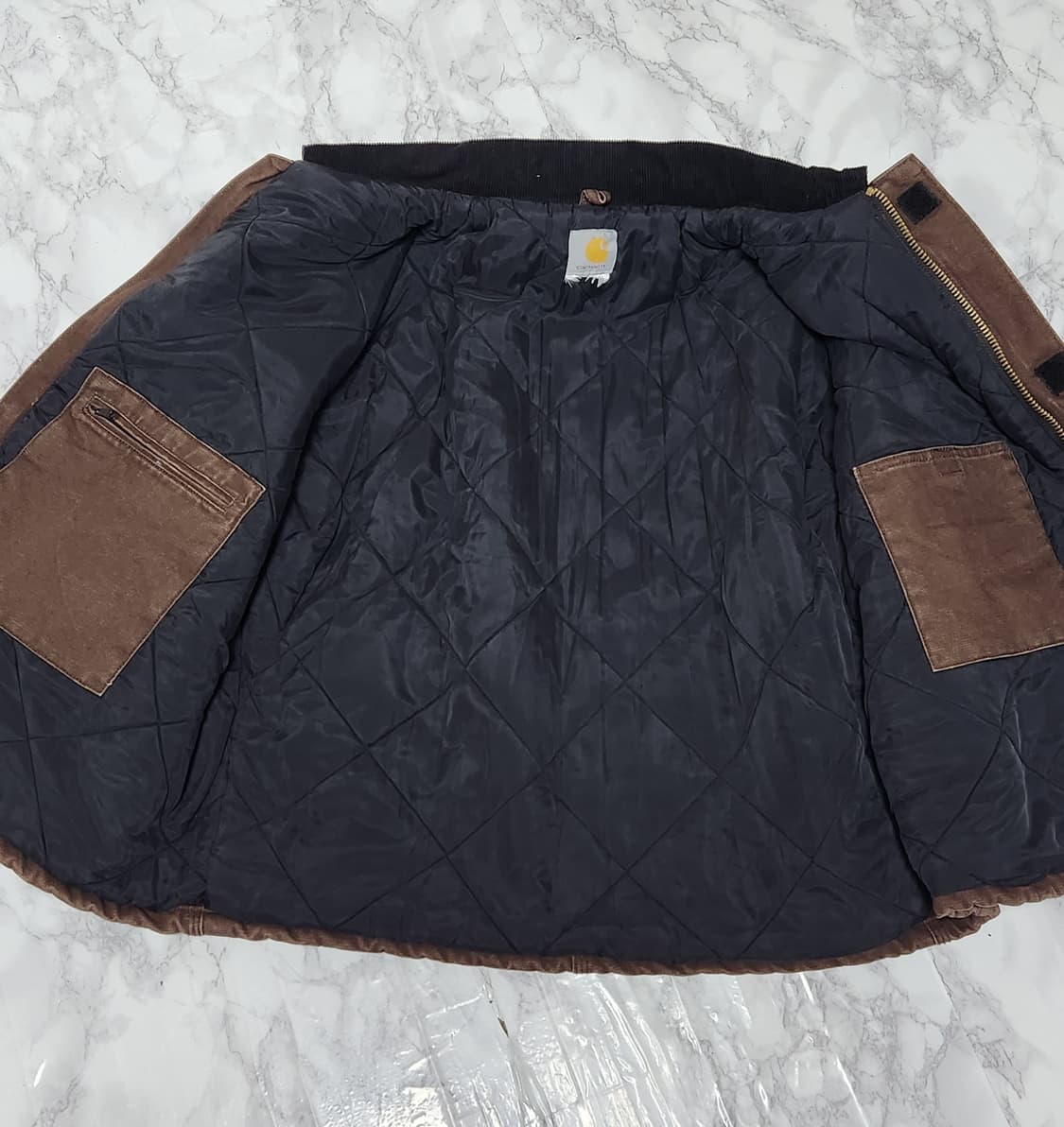 칼하트 J22 브라운 워크 자켓 상품이미지6