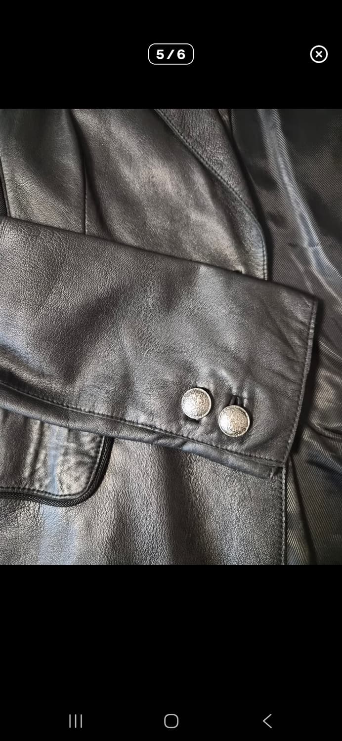 우영미 가죽자켓 상품이미지3