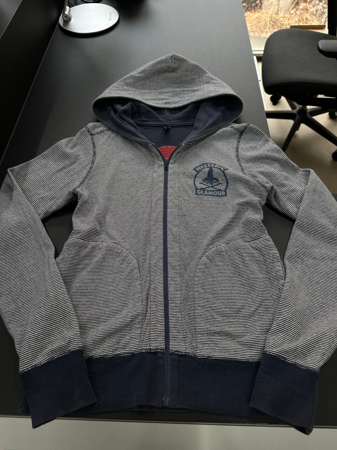 히스테릭글래머 히스걸 리버시블 스트라이프 후드집업 상품이미지9