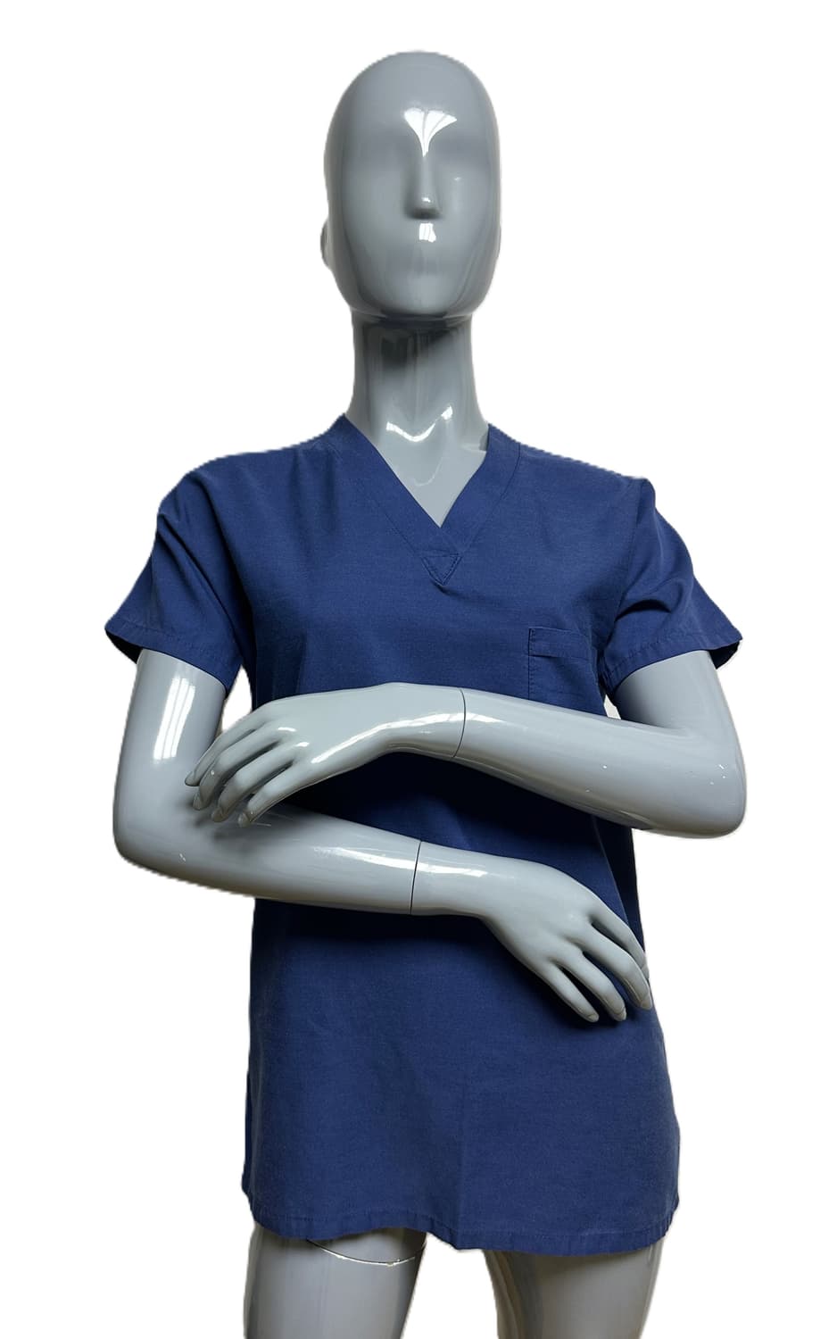 미국 미군 여군용 수술복 간호사 군의관 브이넥 반팔 티셔츠 (XS) 상품이미지1