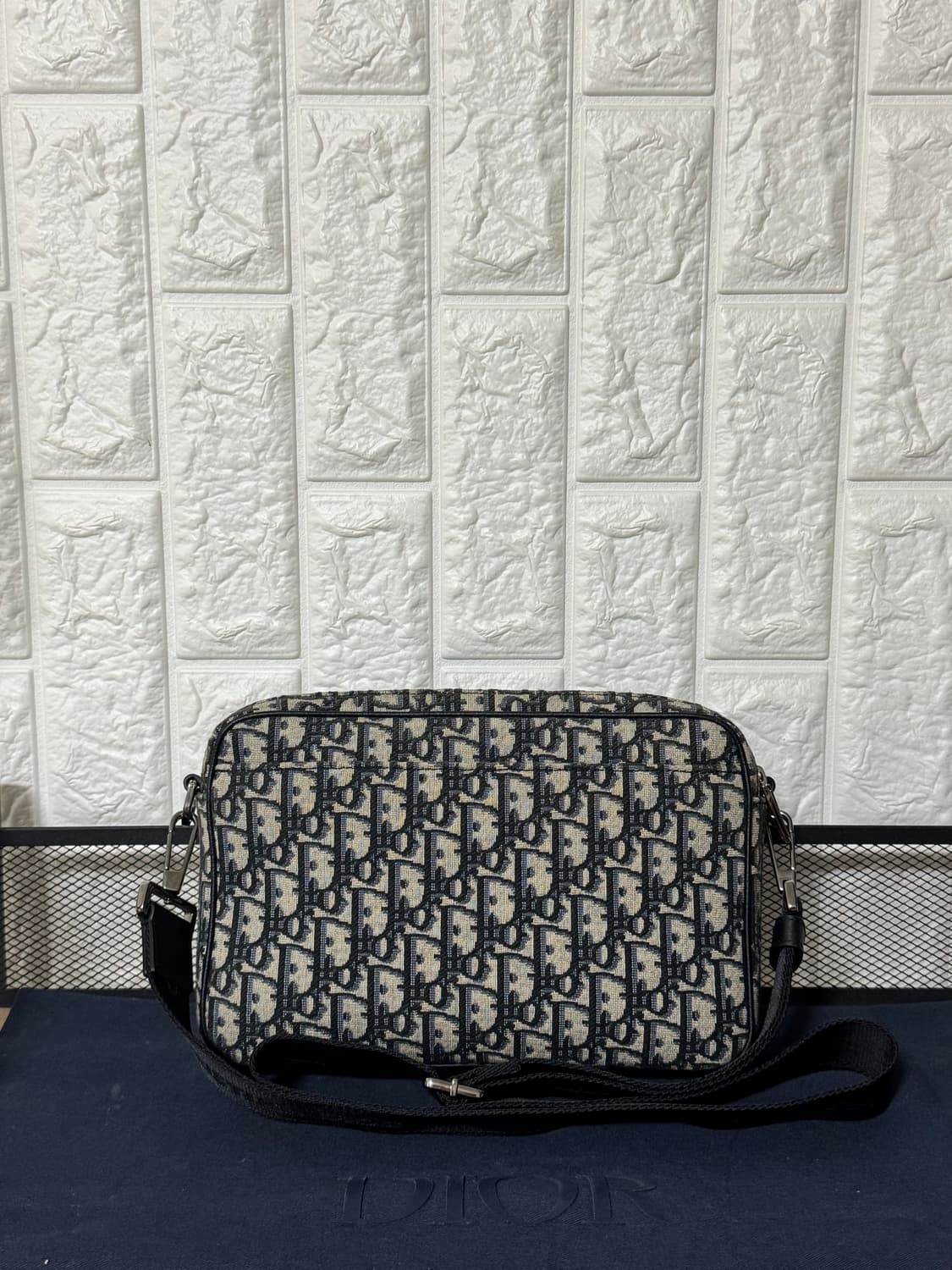 [OS] 디올 사파리 맥시 오블리크 자카드 메신저백 상품이미지3