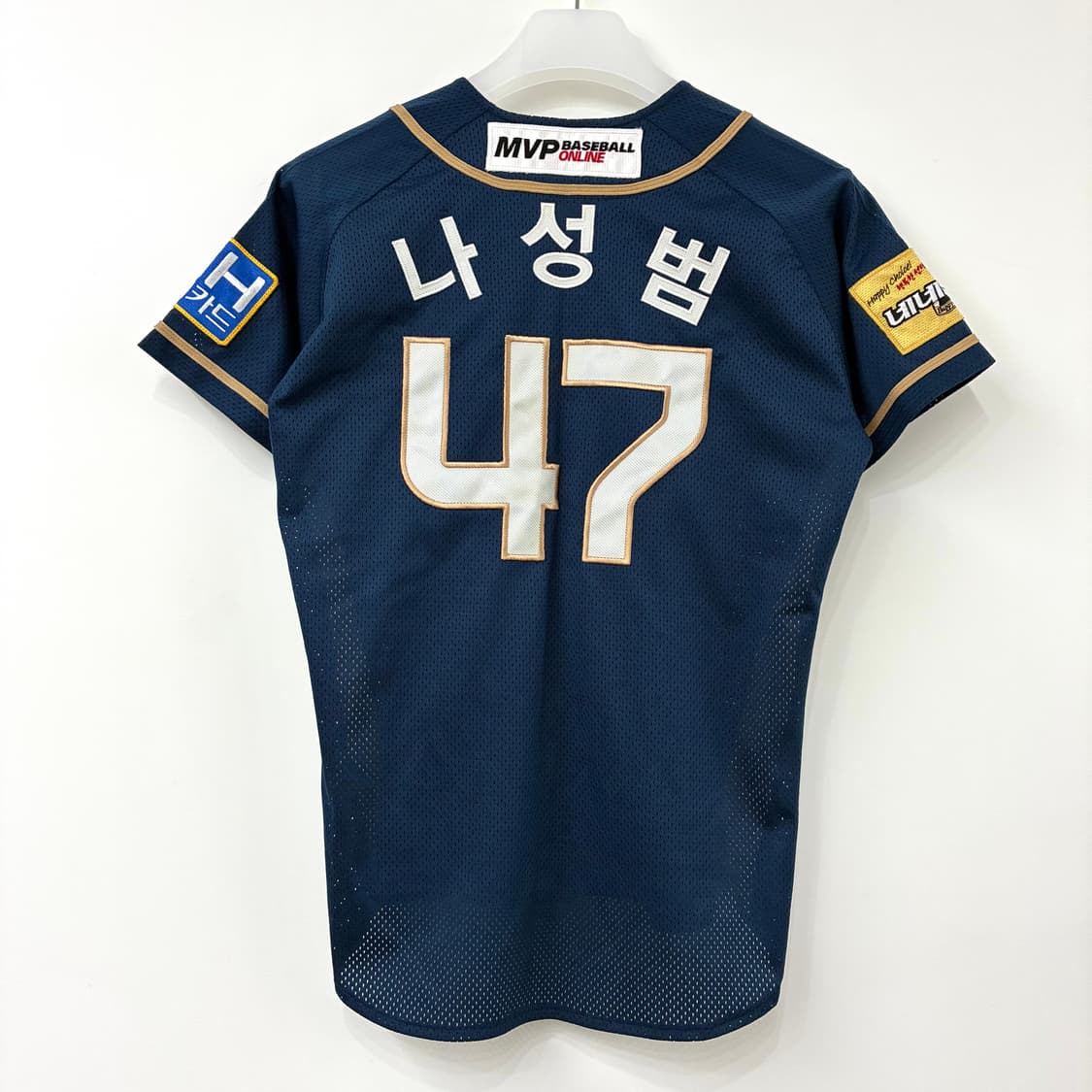 NC다이노스 나성범 마킹 어센틱 반팔 유니폼 상품이미지3