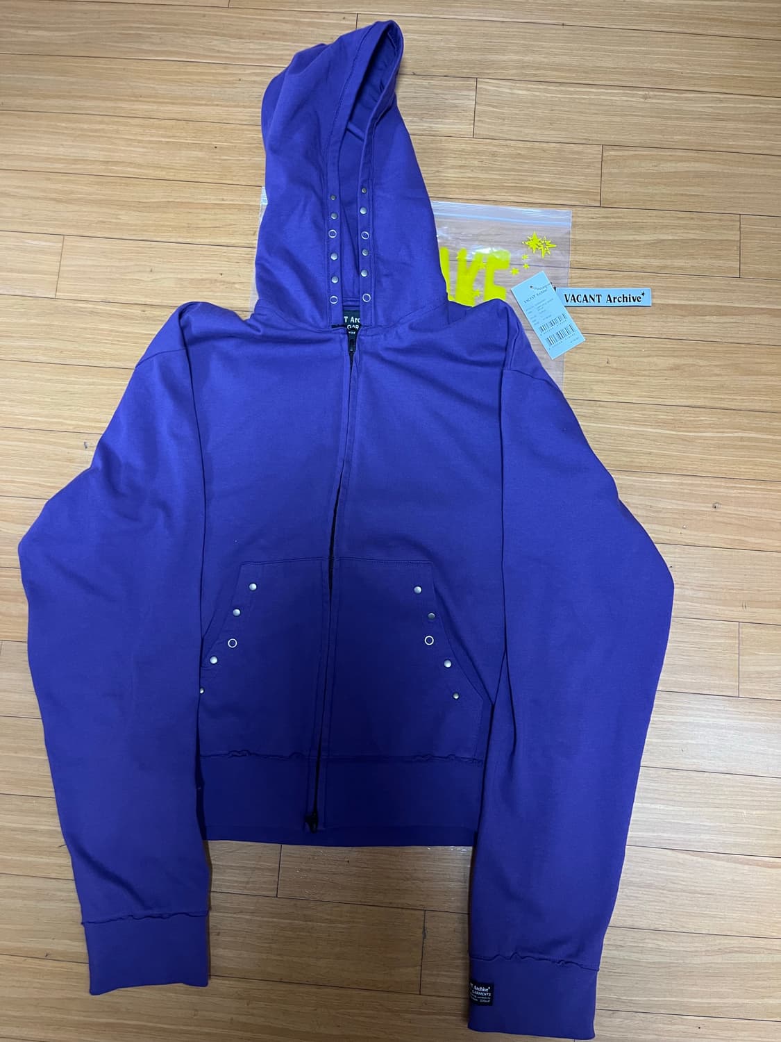 베이컨트 아카이브 후드 라지(퍼플) 상품이미지1