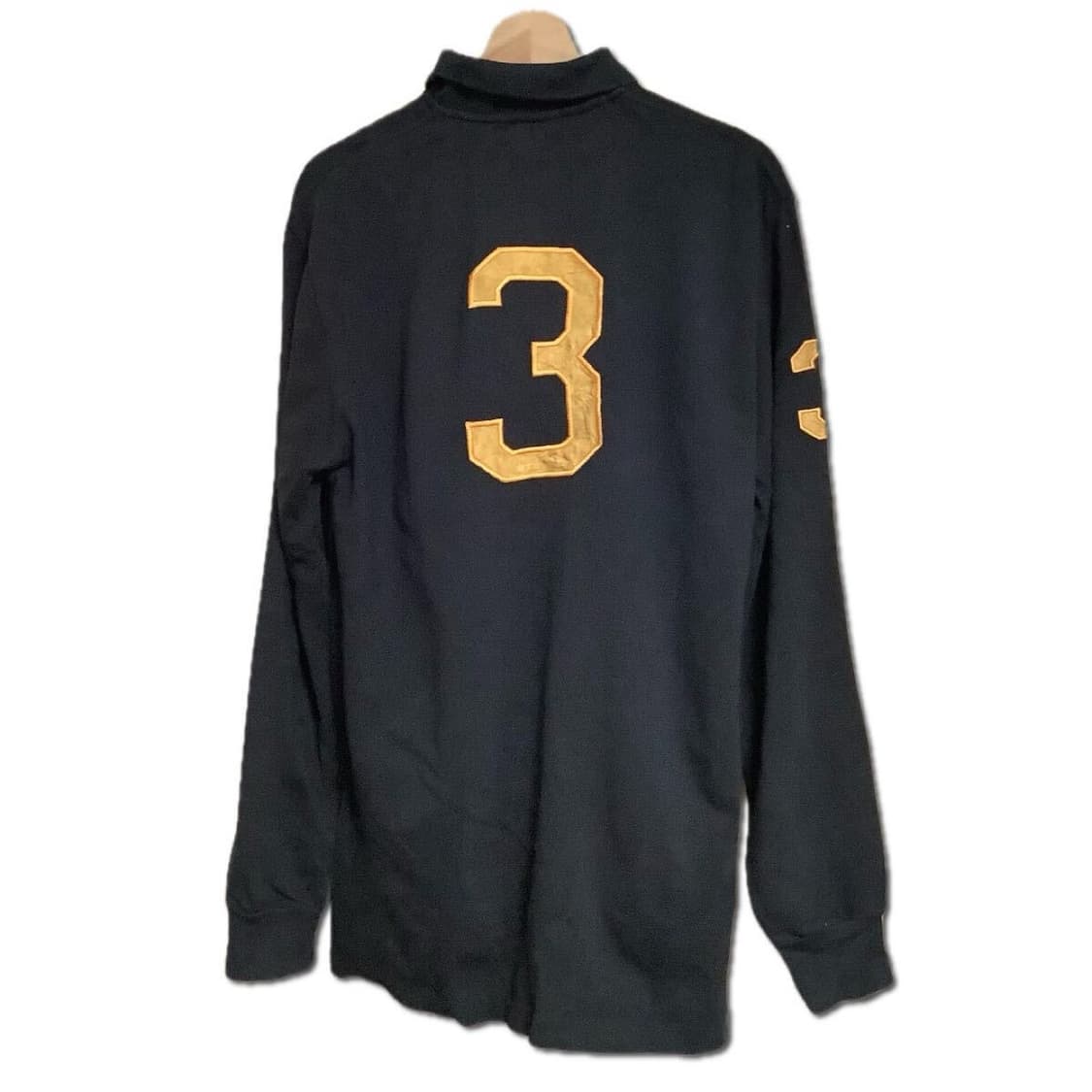 [한정 매물]폴로 랄프로렌 머서 빅포니 성조기 긴팔 폴로 셔츠 블랙  상품이미지2