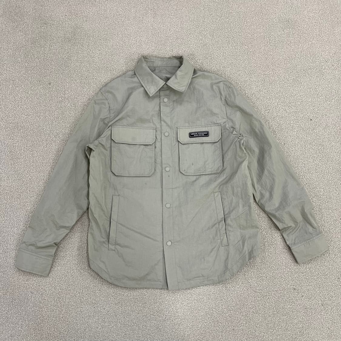 S 알마니 익스체인지 긴팔 셔츠 자켓 0122M1 상품이미지1