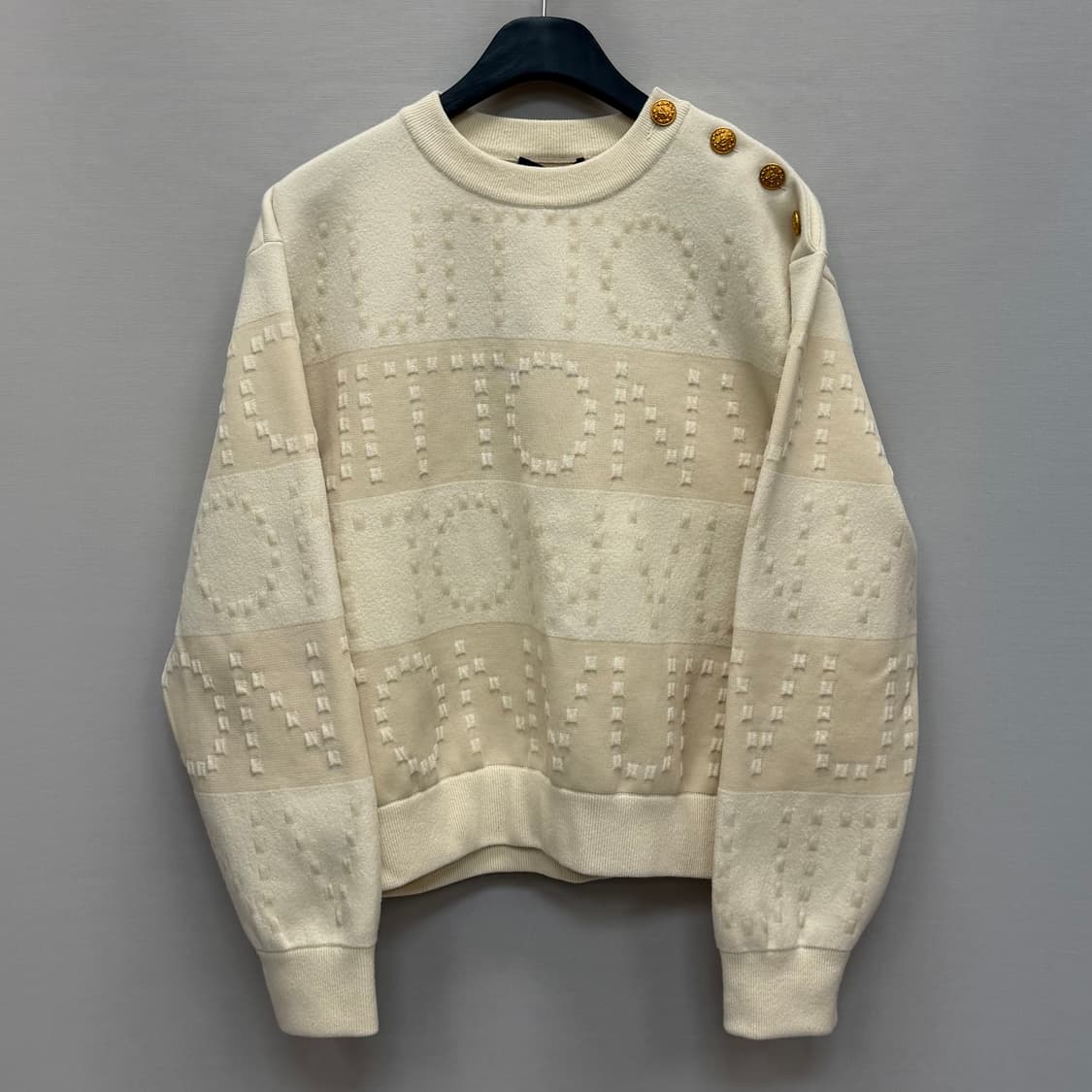 루이비통 샹키 스트라이프 풀오버 니트 ( 여성 오버핏 ) 상품이미지1