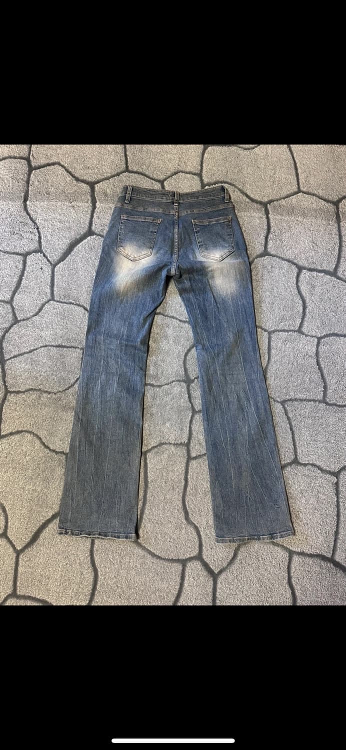 로우라이즈 부츠컷 스판 데님 상품이미지2