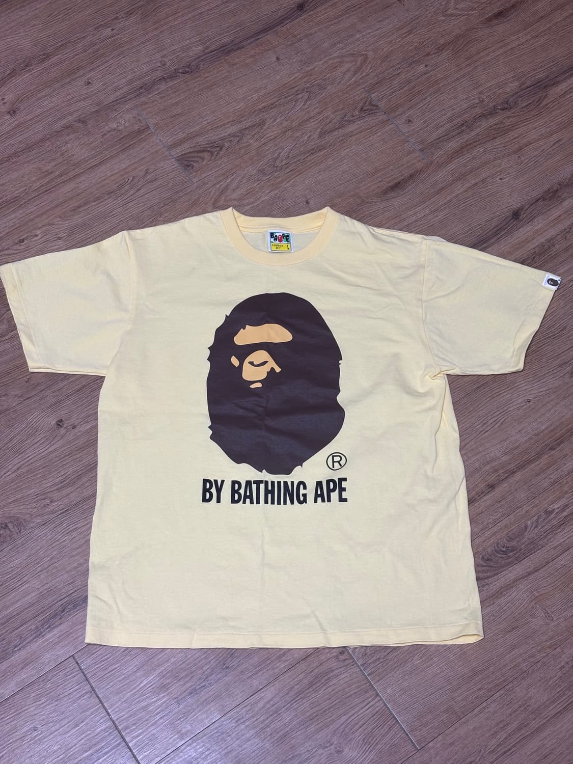 베이프 Bathing Ape 티셔츠 노란색 L 상품이미지2
