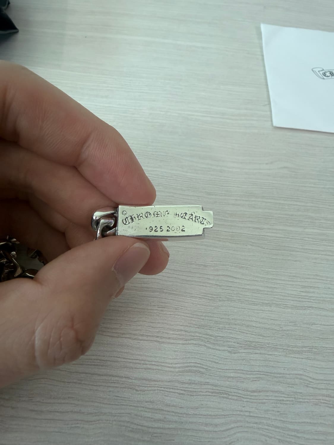 크롬하츠 베이비 대거 클래식 id 팔찌 상품이미지4