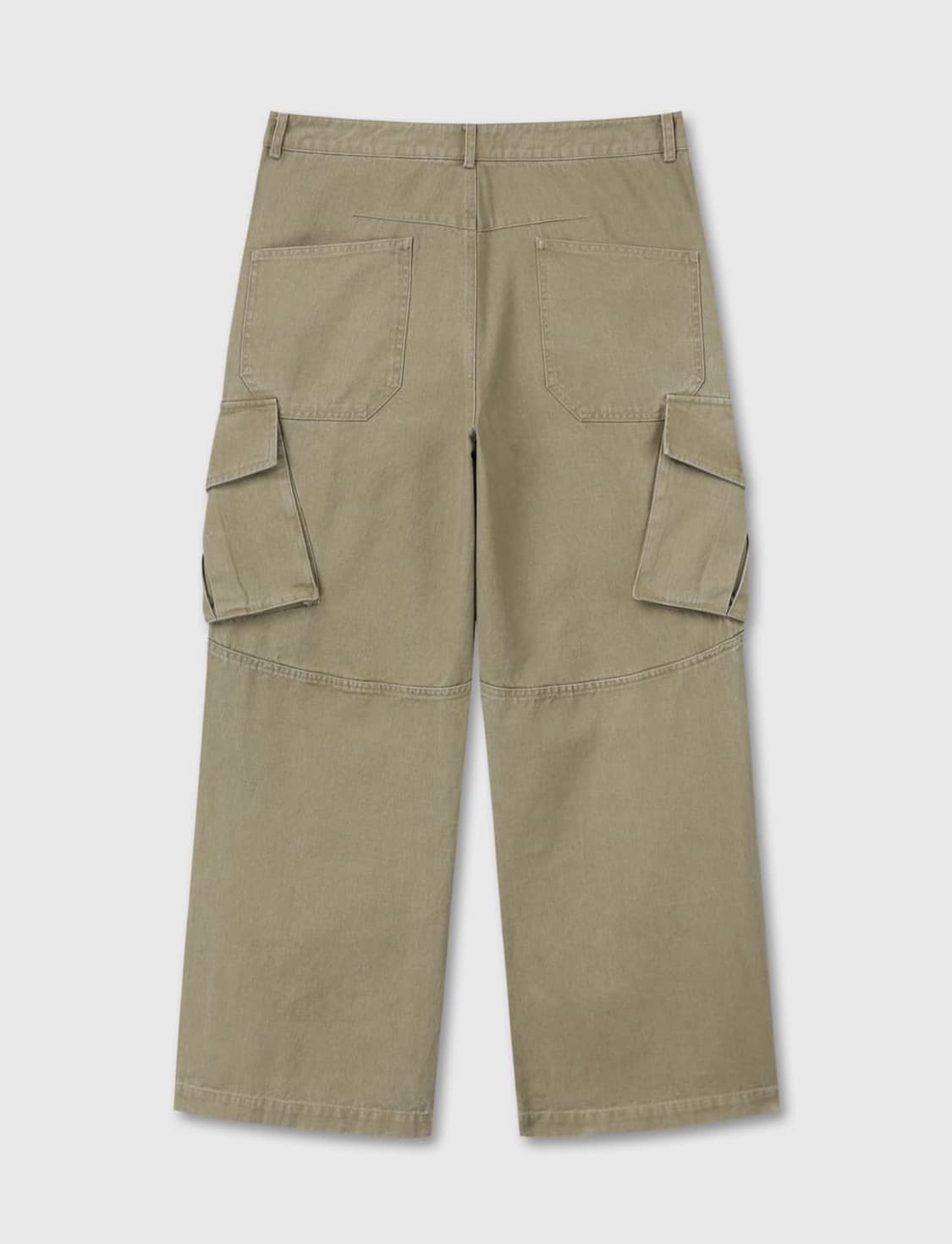 워시드 베른 카고 팬츠 X무민서 베이지 상품이미지2
