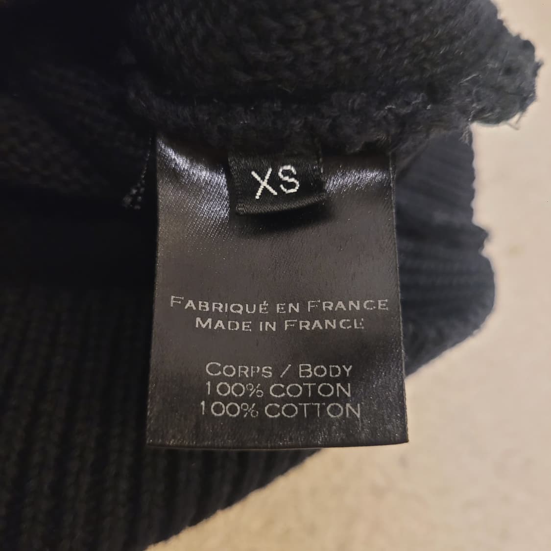 발망 쉐브론 견장 버튼 니트 XS 상품이미지7
