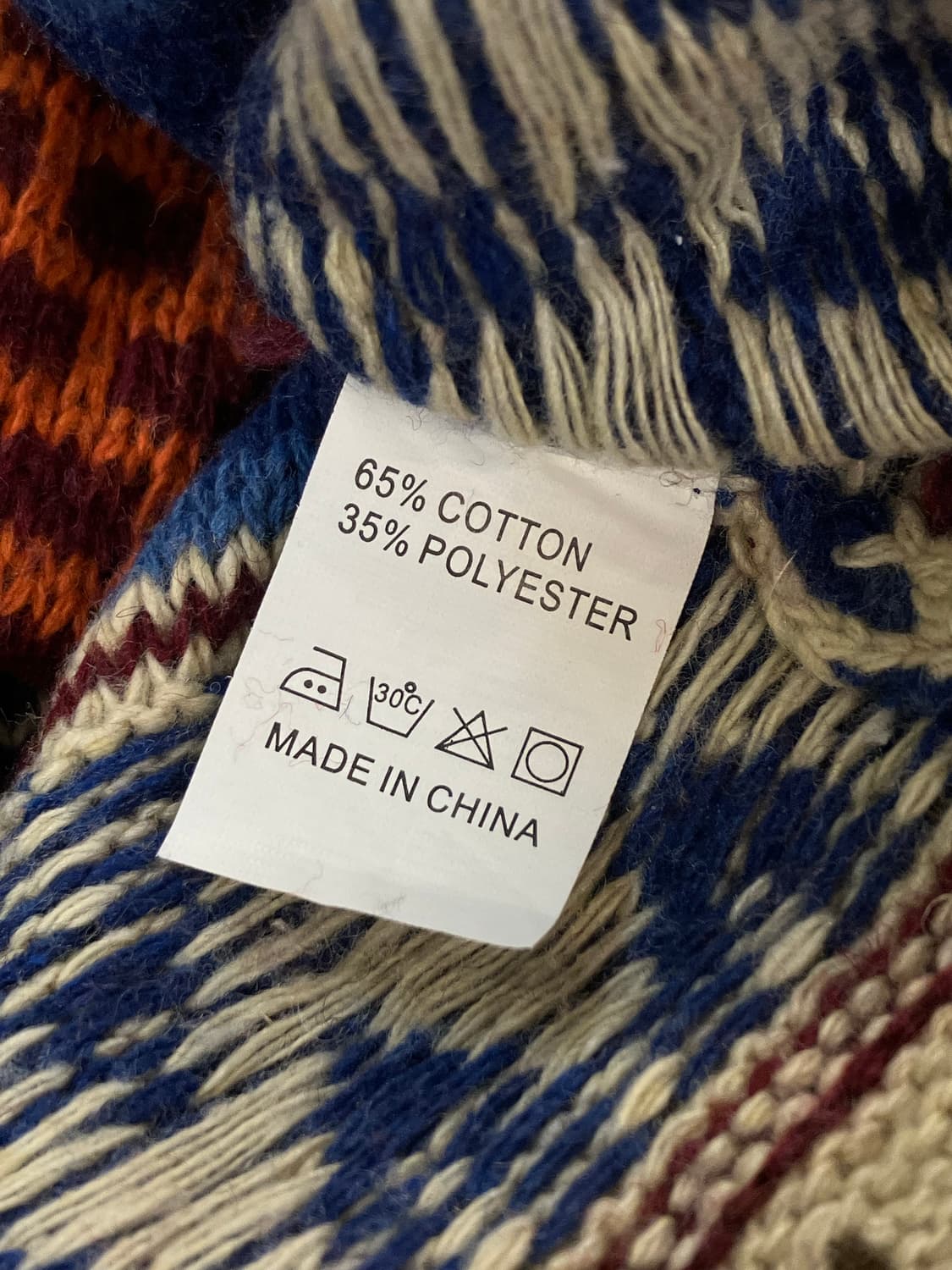 빈티지 판초 스타일 오버핏 루즈 니트 가디건  #csz2826 상품이미지3