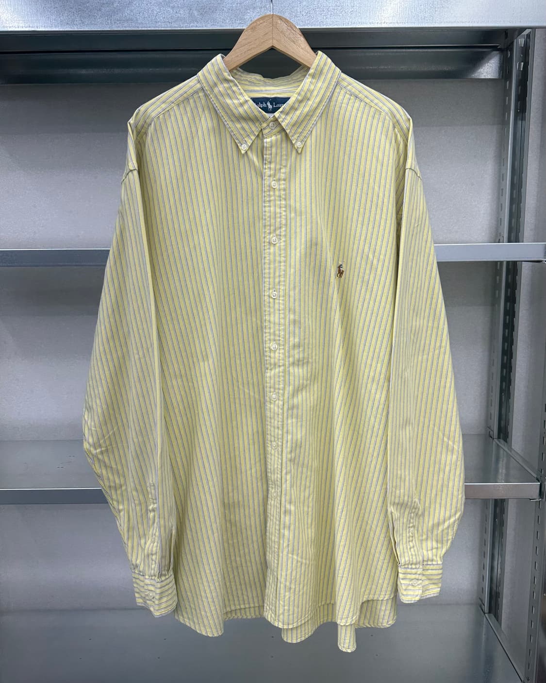 (4XL)폴로 스트라이프 셔츠-M926 상품이미지1