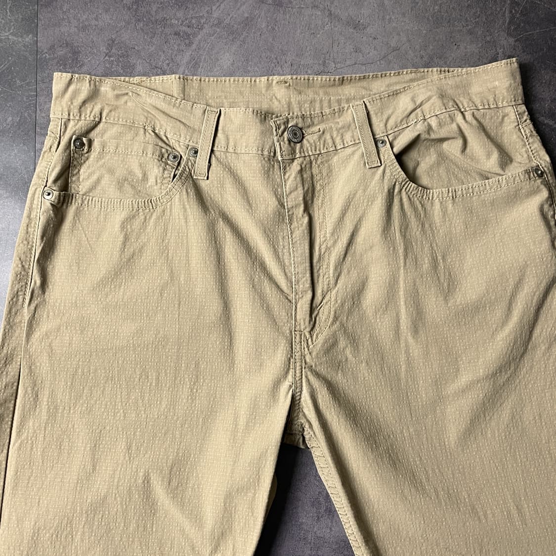 LEVI'S 리바이스512 빈티지 베이지 슬림 테이퍼드핏 코튼 팬츠 상품이미지2