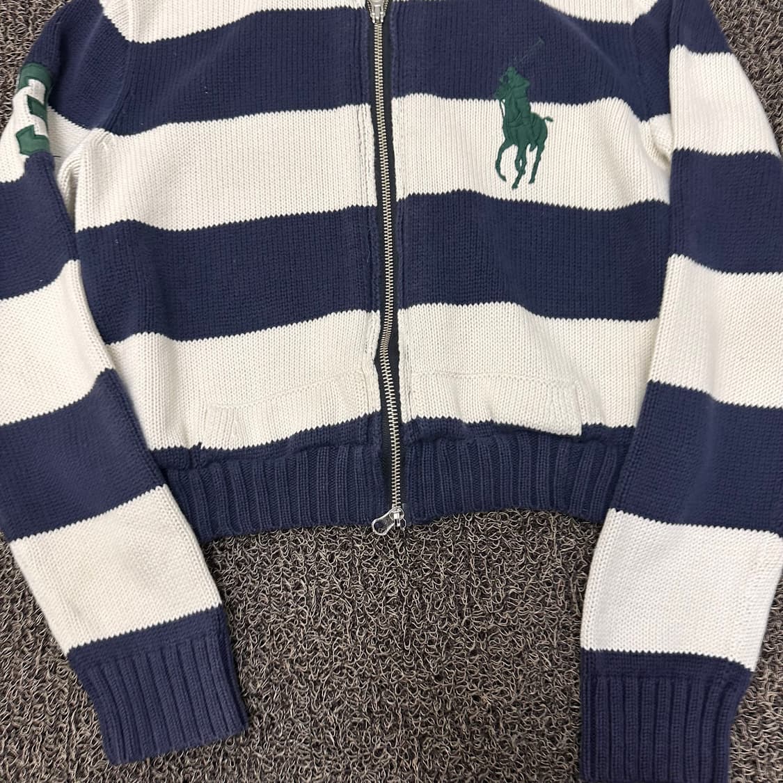 POLO 폴로 랄프로렌 빅포니 스트라이프 여성 니트 S 상품이미지4