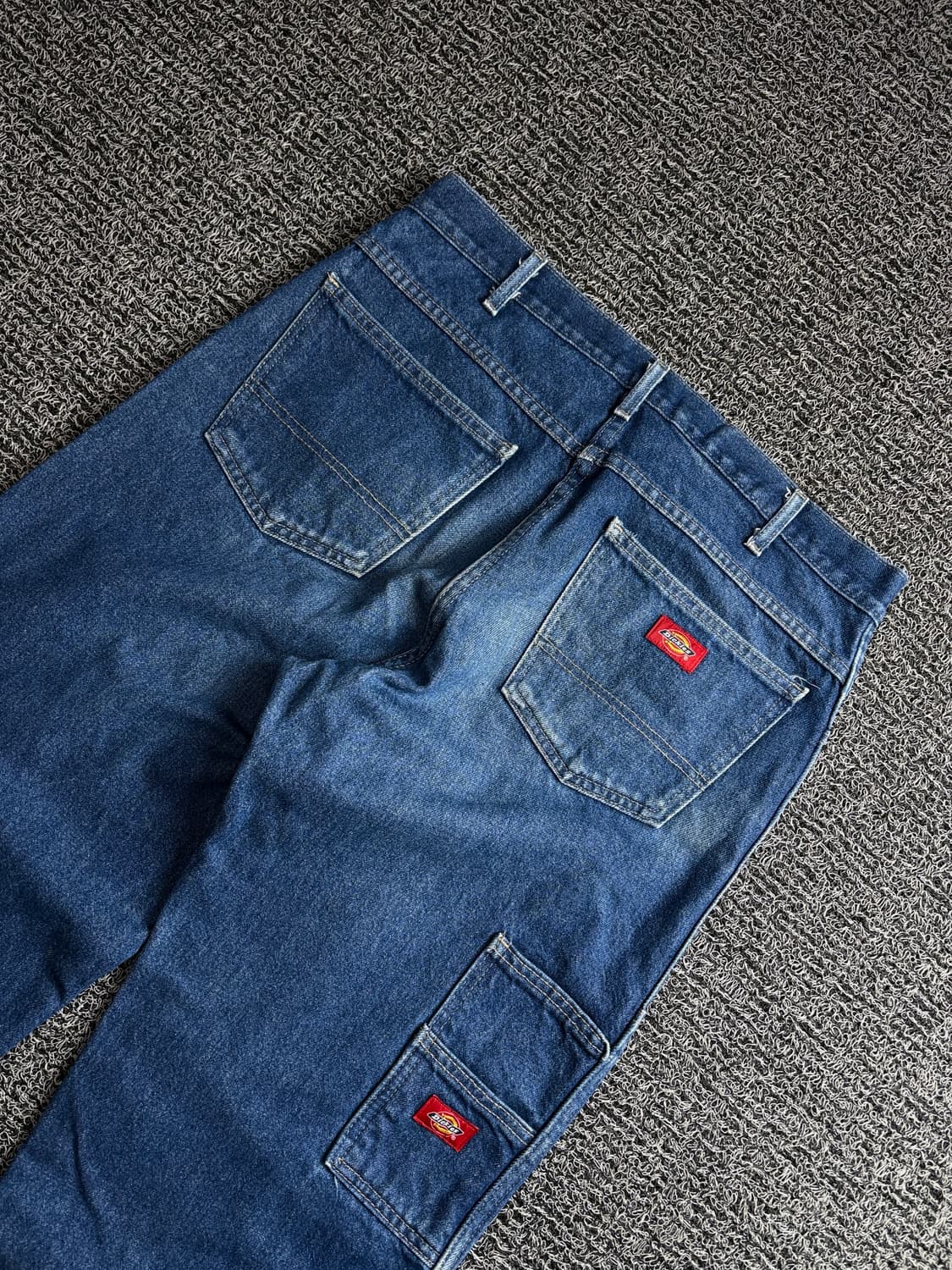 디키즈 아카이브 더블니 루즈핏 워크 데님 팬츠 3532 상품이미지5