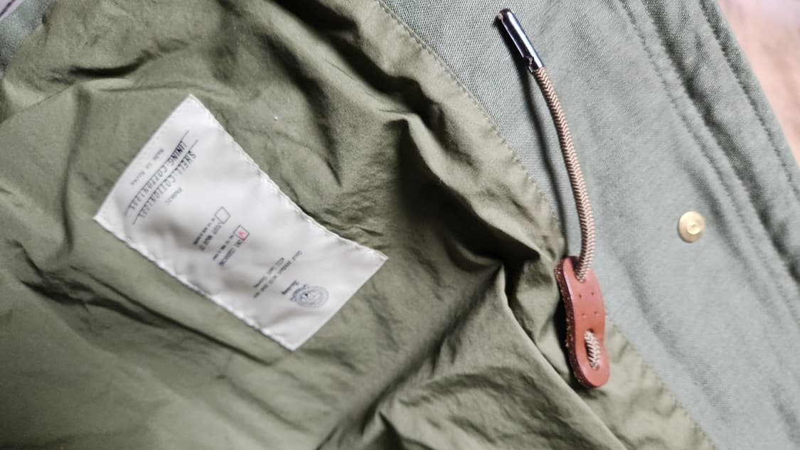 바스통 M65 181 필드 자켓 M 올리브 상품이미지4