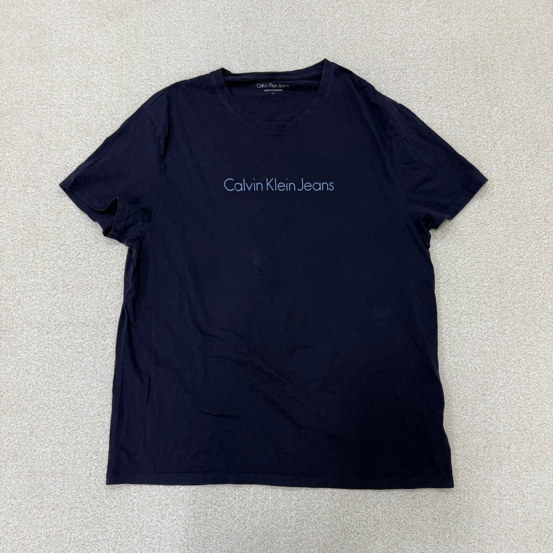 XXL 켈빈클라인 진 반팔 티셔츠 0209T 상품이미지1