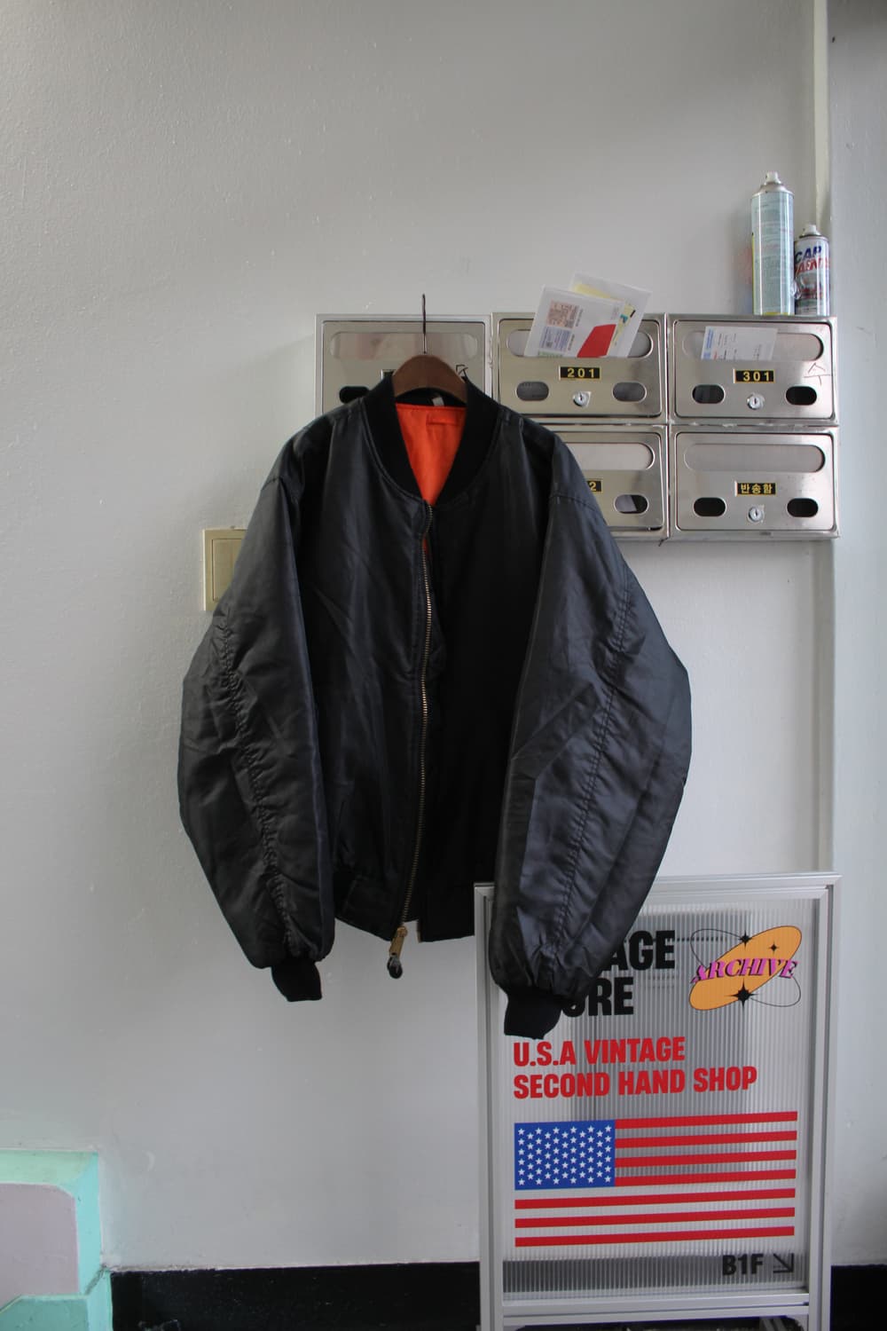 90s Rothco MA-1 USAF Flight Jacket 상품이미지1