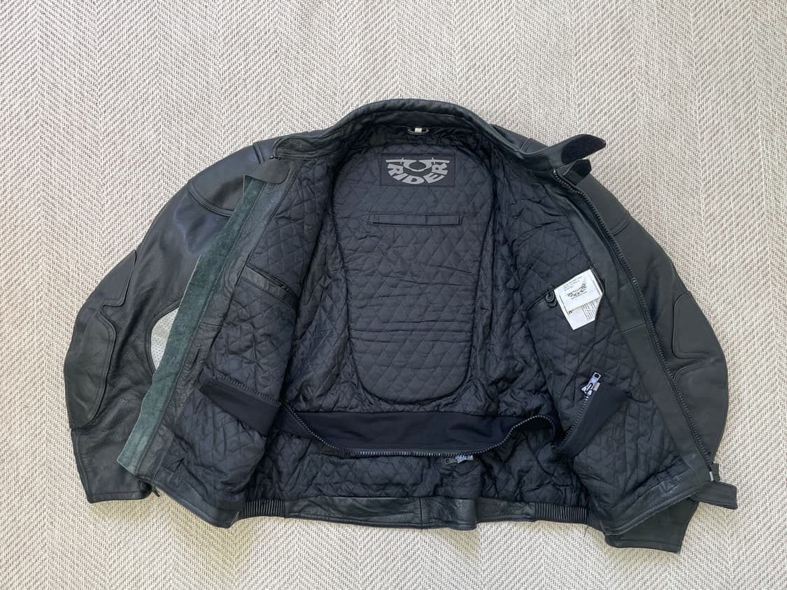 빈티지 레이싱 레더 보호구 라이더자켓 J04219 상품이미지4