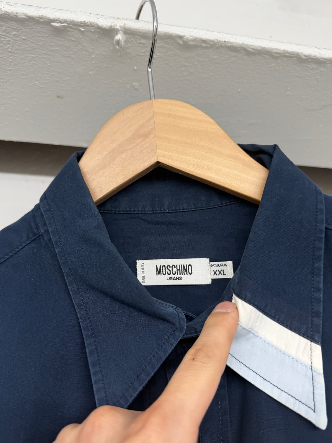 모스키노 엠브로이드 셔츠 상품이미지2