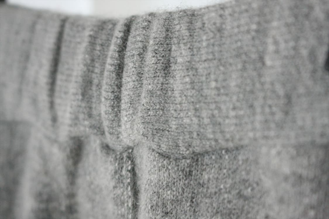 Sunflower 선플라워 Arte povera 울 혼방 배기 팬츠 바지 상품이미지7