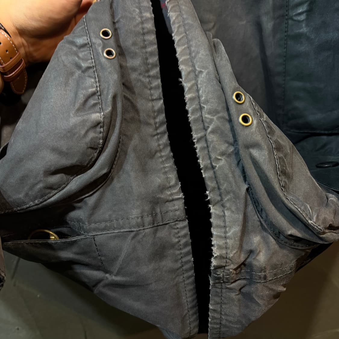 [34] Barbour 바버 뷰포트 빈티지 왁스 자켓 상품이미지6
