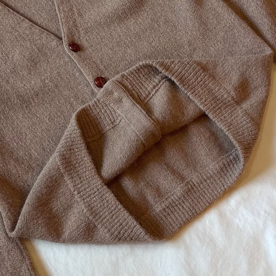 [102-105] 90s L.L.Bean 알파카 100 니트 가디건 상품이미지5