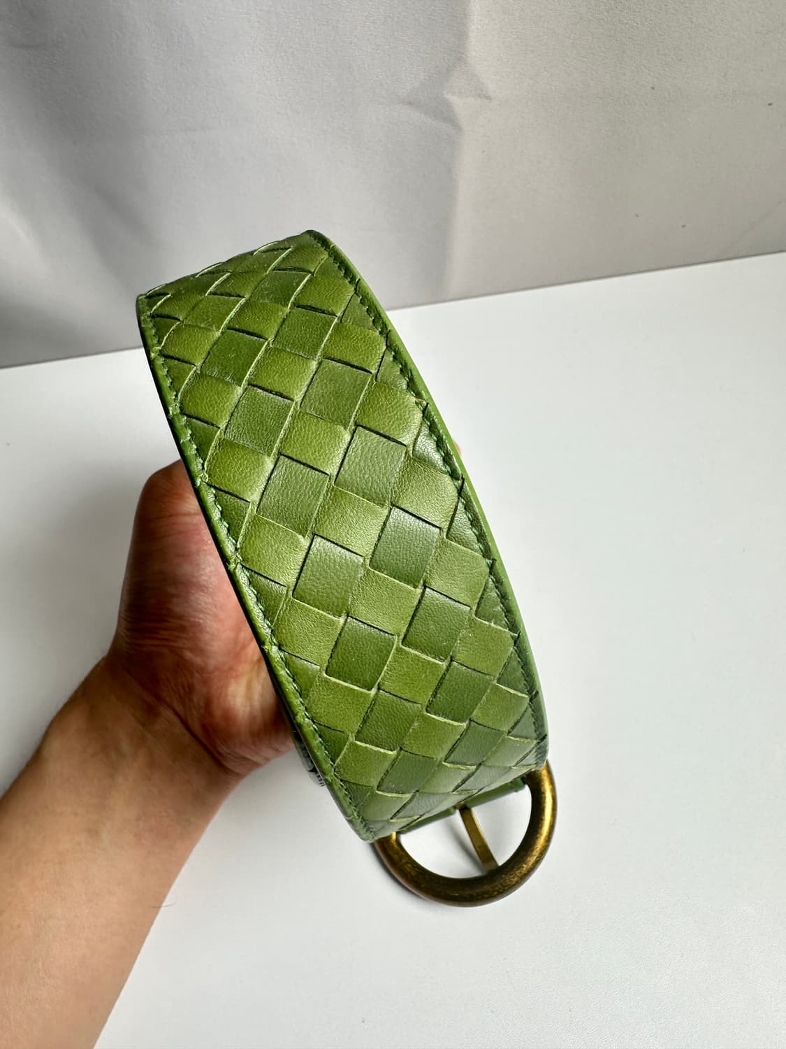 보테가베네타 인트레치아토 레더 벨트 상품이미지6