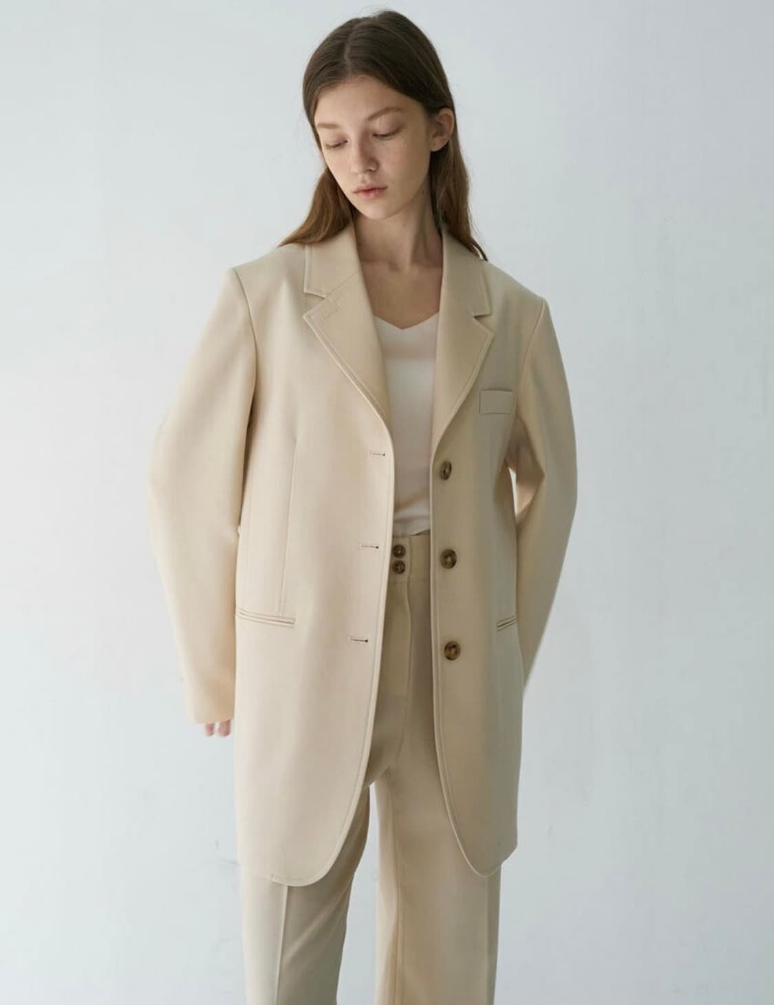 [마론에디션] 오버핏 울 자켓(울60/정가20만원) 상품이미지1