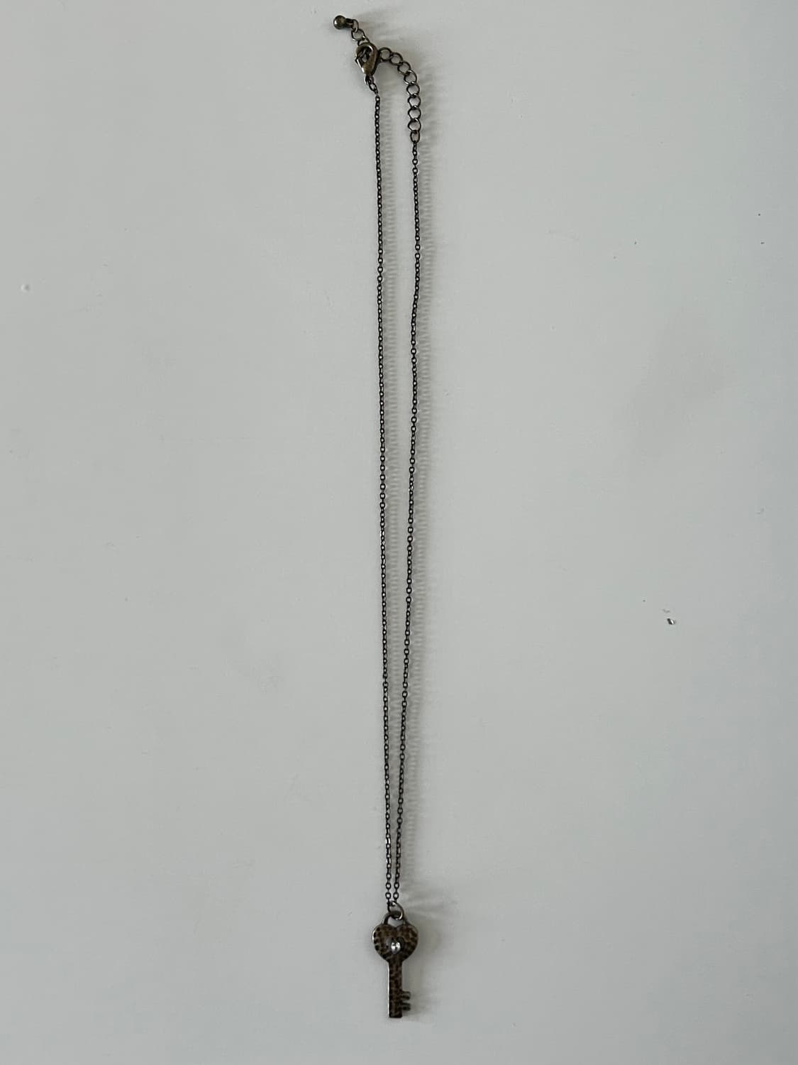 빈티지 하트 열쇠 목걸이 상품이미지2