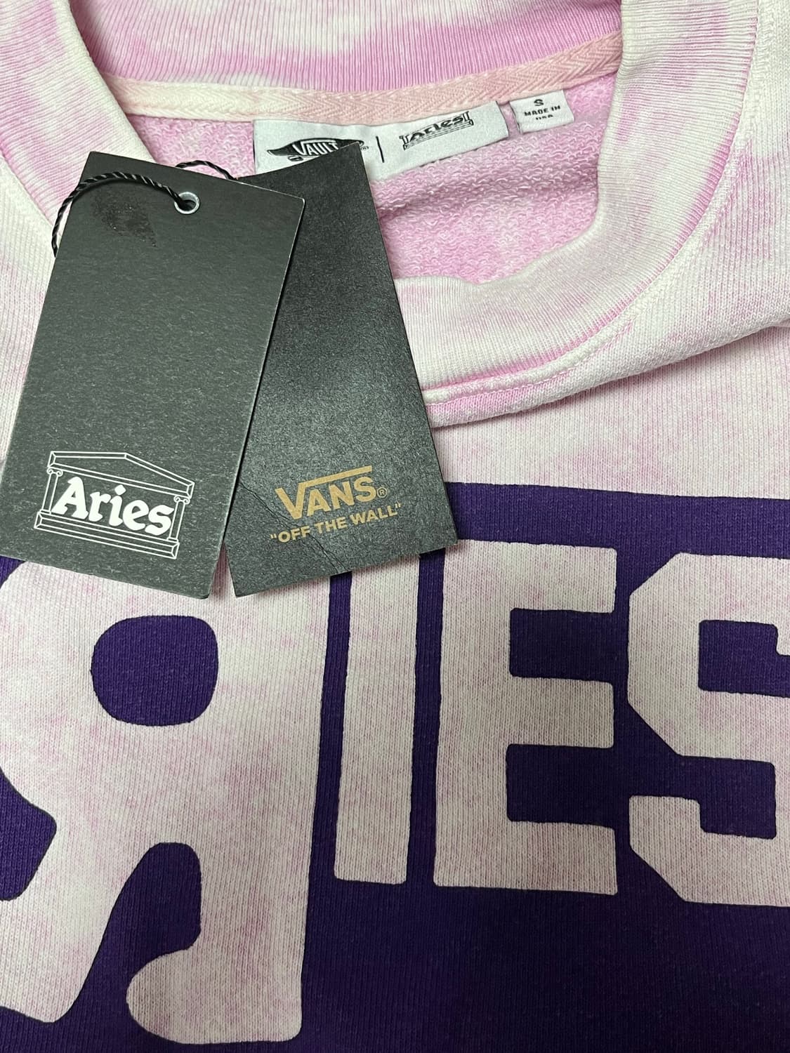 Vans vault aries 반스볼트에리즈 콜라보 스웻샤츠팬츠 s  상품이미지9