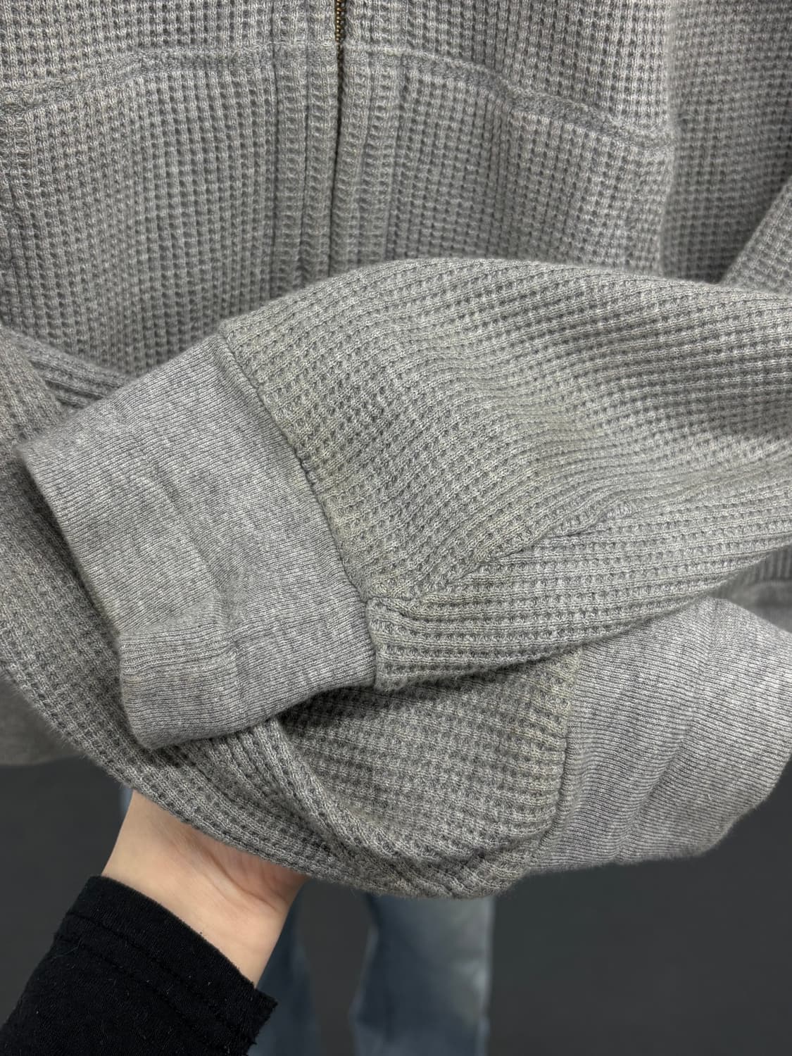 히스테릭 글래머 데빌걸 와플 후드집업 상품이미지8