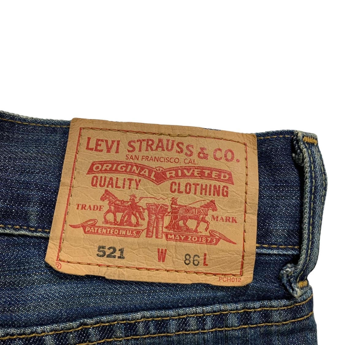 리바이스 521 그런지 데님 팬츠 상품이미지7