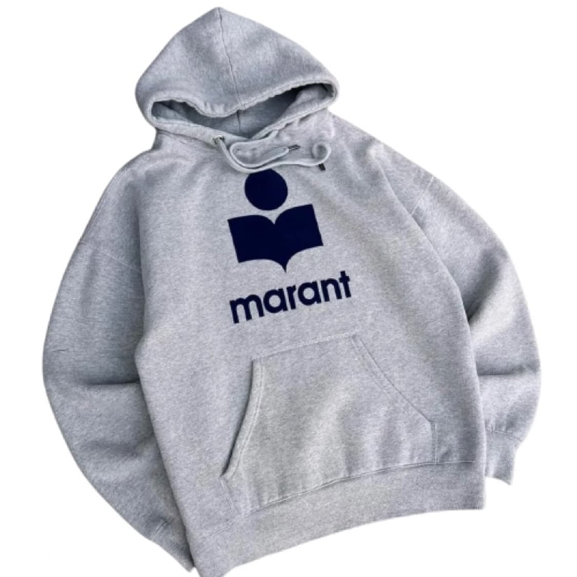 이자벨마랑 에뚜왈 로고 회색 후드티 상품이미지2