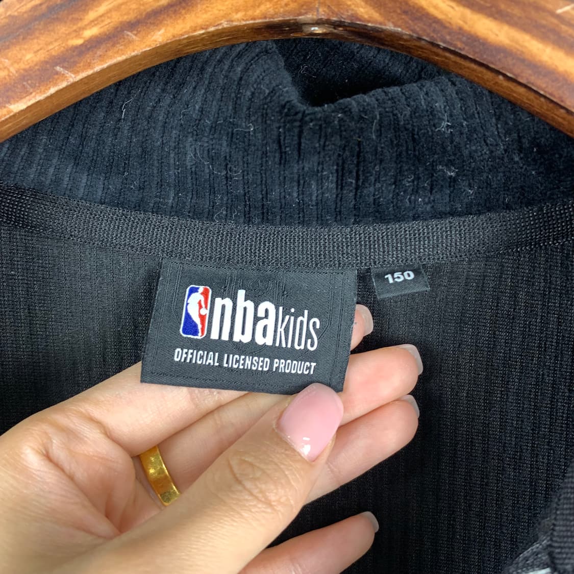 NBA 블랙 코듀로이 트랙탑 상품이미지8