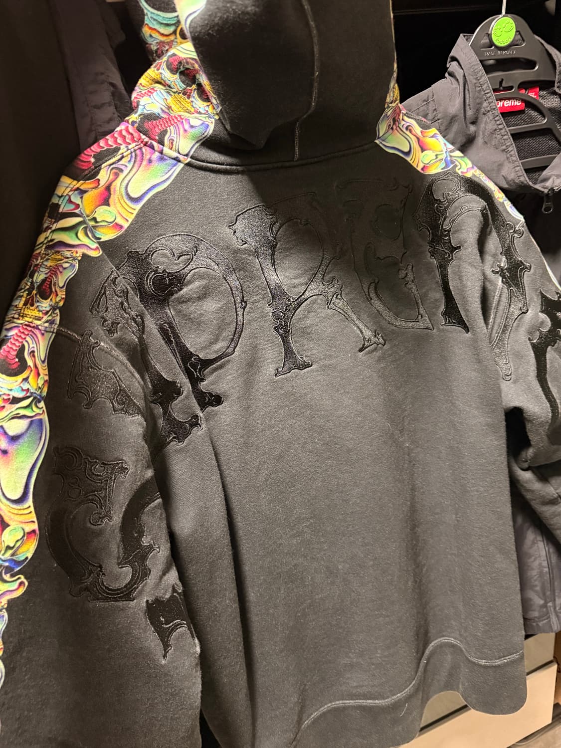 슈프림 스컬스 후드집업L 상품이미지5