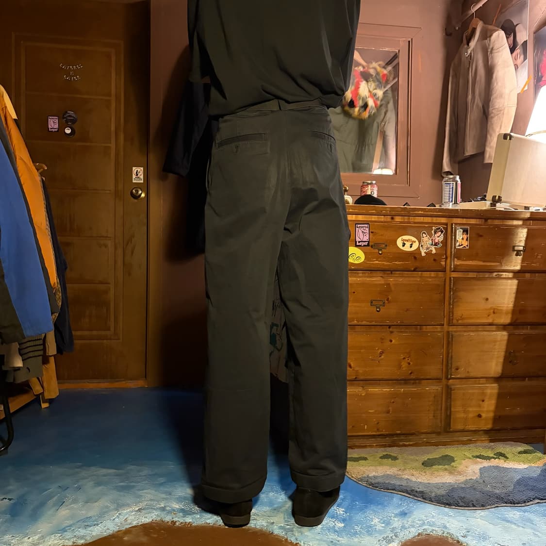 ACNE STUDIOS TWO TUCK WIDE COTTON PANTS 상품이미지4