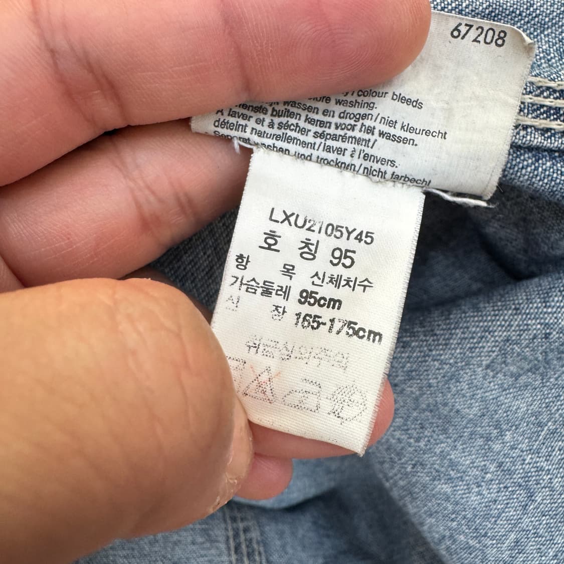 M(95~100) Lee 90s 데님 Loco Jacket 상품이미지9