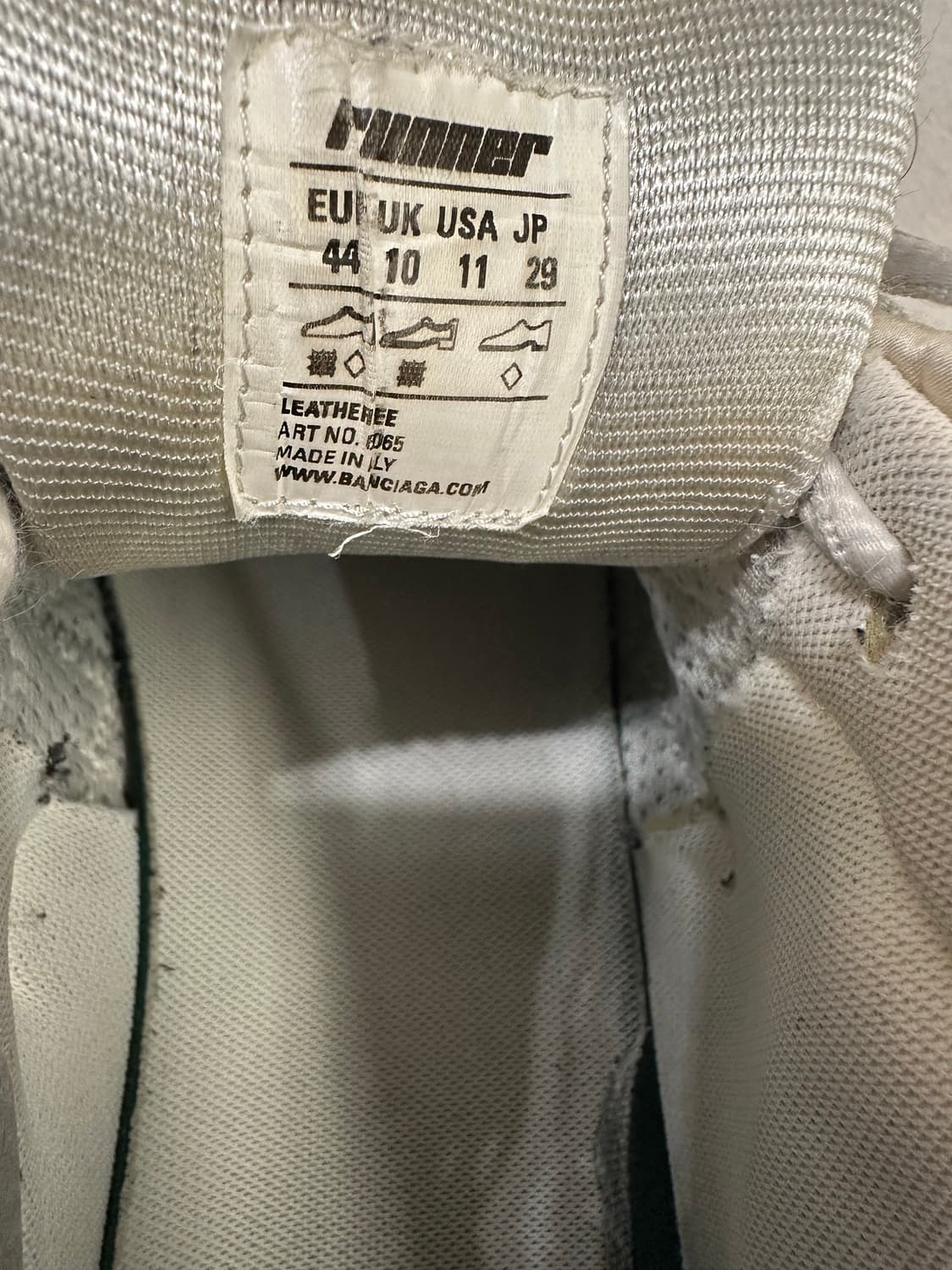 (44) 발렌시아가 뉴러너 화이트 상품이미지7