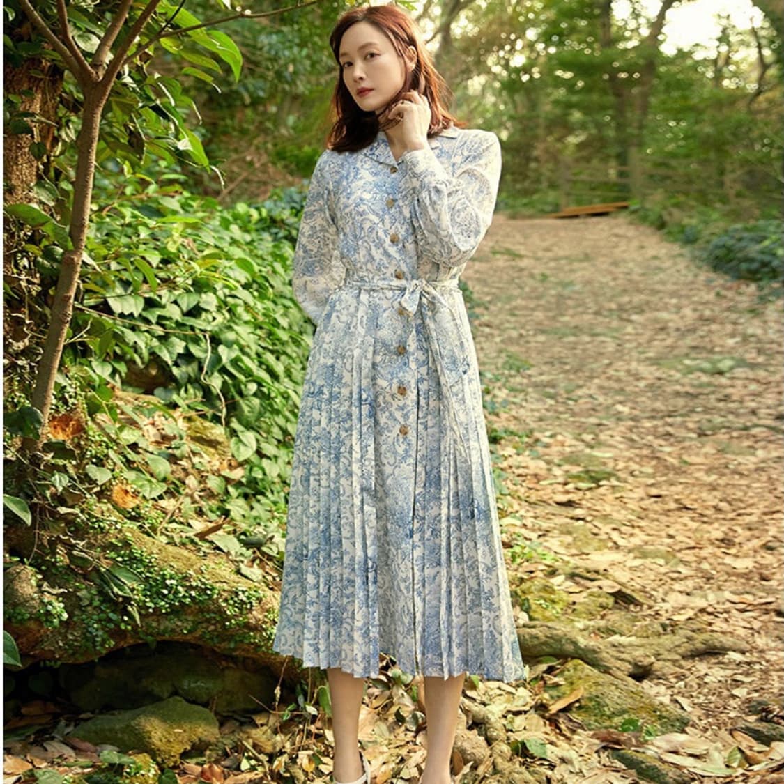 지스튜디오(g studio) 플리츠 원피스 55 새상품 상품이미지2