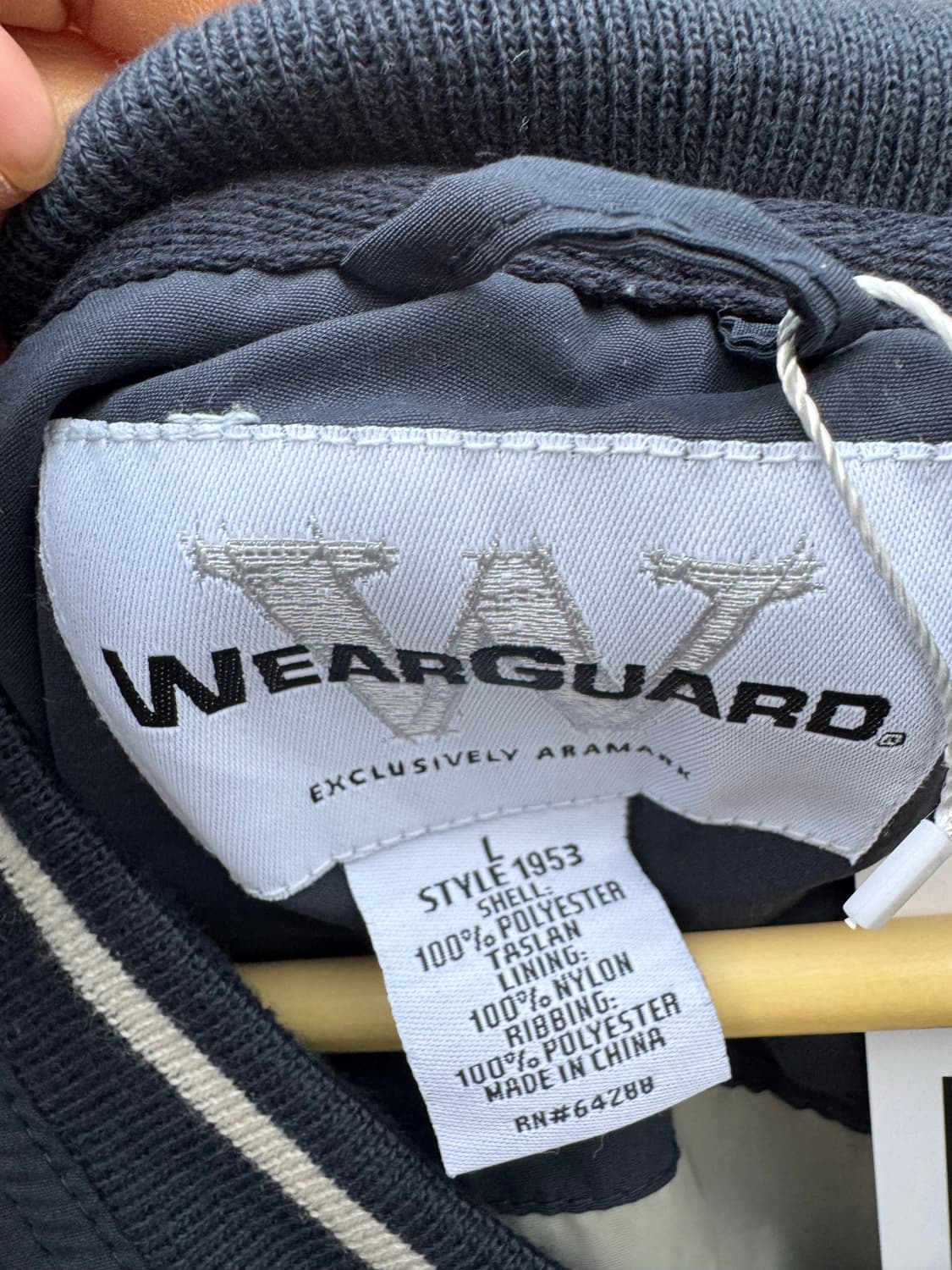 웨어가드 빈티지 스포츠 축구 골프 웜업 져지 바람막이 네이비 상품이미지4