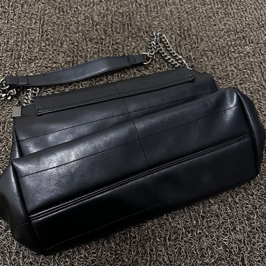 ZARA 자라 여성 락 플랩 유나백 숄더백 블랙 상품이미지7