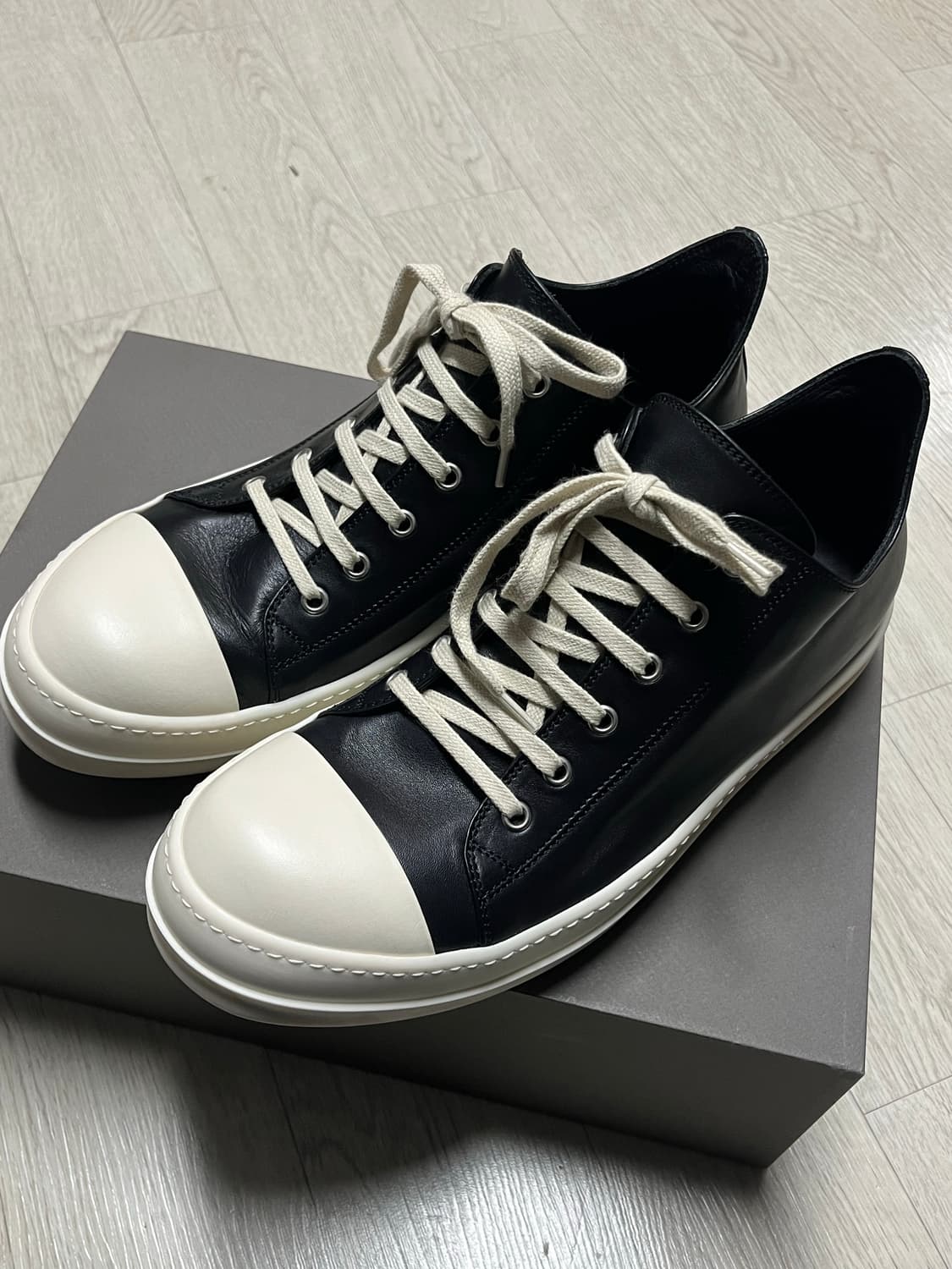 릭오웬스 컨버스 로우 43size 상품이미지1
