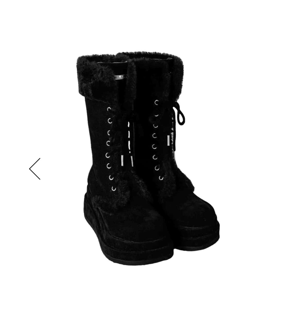 루루서울 윈터 엔젤 퍼 부츠 미디 230 상품이미지1