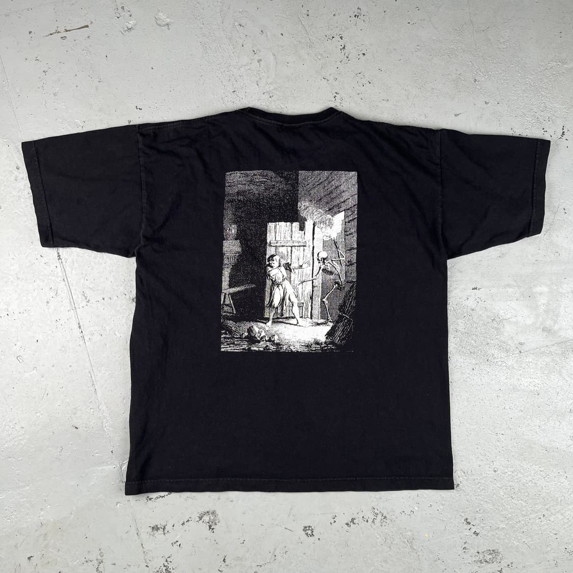 Black Market La Mort et le Malheureux 반팔 상품이미지2