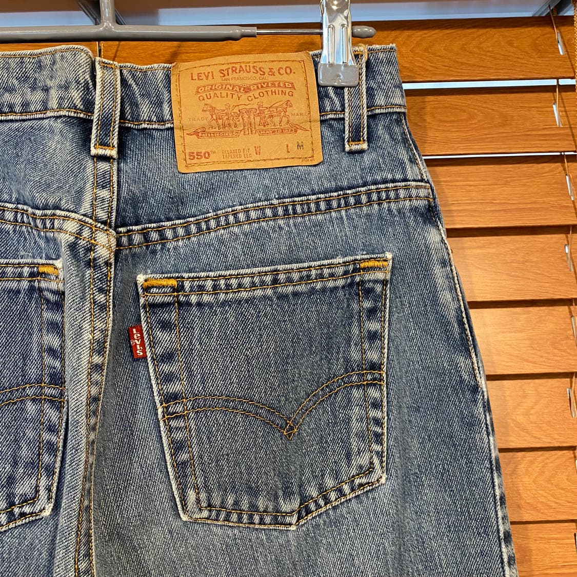 90s 빈티지 리바이스 연청 상품이미지2